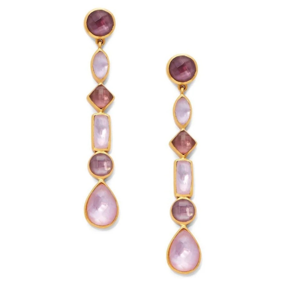 Jule Vos Savannah Statement Earrings - EUC - Rare!